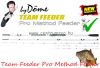 By Döme Team Feeder Pro Method Feeder 30-90G 380MH (1849-380) Feeder Bot