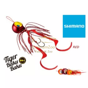 Shimano Engetsu Tiger Baku-Baku 62T Red  80G  (59Vej408Qa2)