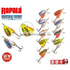 Rapala Blue Fox Vibrax Fluorescent Bff2 Villantó