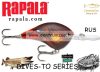 Rapala DT10 Dives-To Series - Crankbaits Ikes Custom 6cm 12g wobbler - Crsd