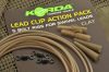 Korda Lead Clip Action Pack  (Klcapc Klcapg Klcapw)