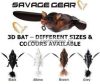 Savage Gear 3D Bat 7Cm 14G Black (58324) Denevér Formájú Műcsali