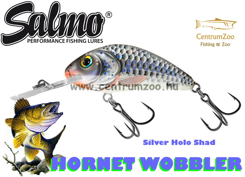 Salmo Hornet Floating 3.5cm Holographic Gray Shiner