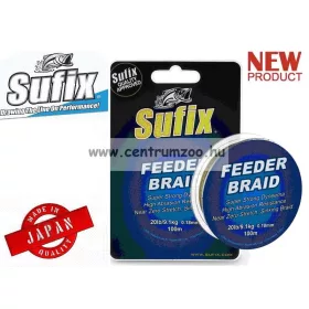   Sufix Feeder Braid 100M 0,06Mm 2,7Kg Olive Green Fonott Zsinór