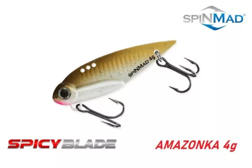 Spinmad Blade Baits Amazonka 45mm 4g wobbler  3606
