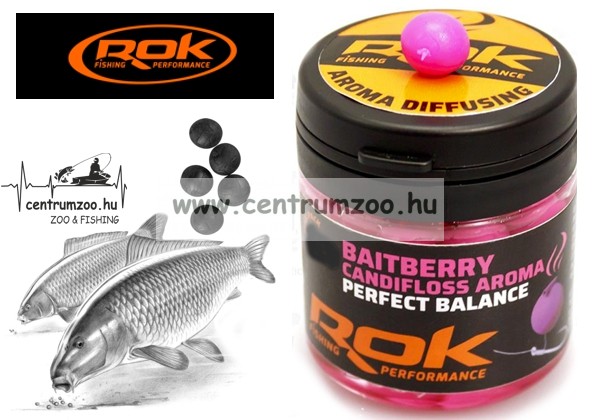 Image of Rok Fishing Performance - Baitberry Perfect Balance - Dippelt, Balaszírozott 30Db - Sweet Sugar Rózsaszín (001337) Édes Cukros