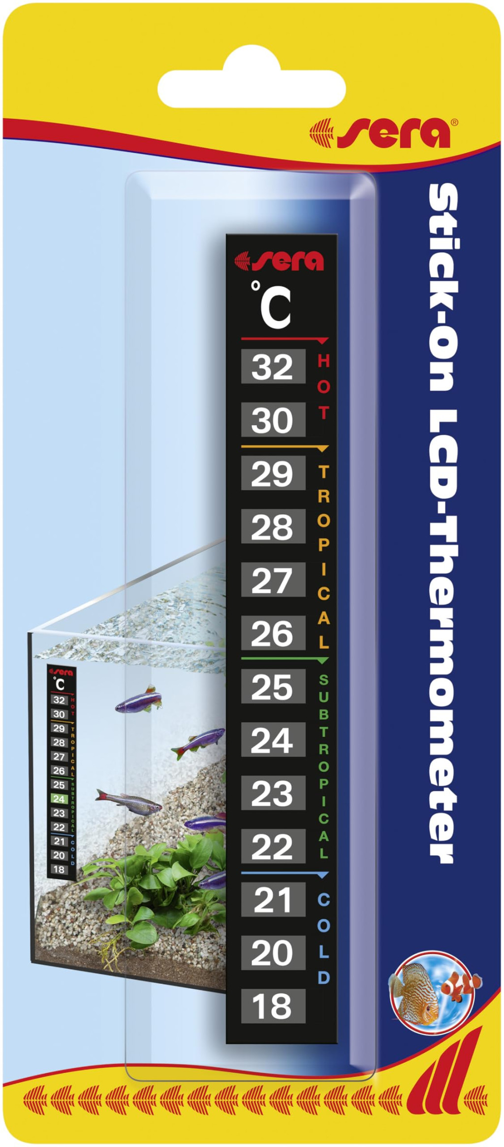 Image of Sera Aquarium Digit Thermometer - digitális hőmérő (008901)
