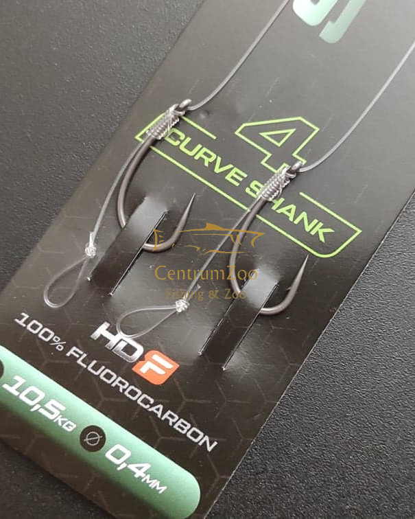 Image of Rok Fishing Stiff-Rig Curve Shank - No2 2Db (060747) Előkötött Bojlis Horog