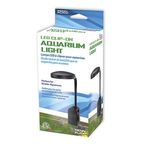 Image of Penn Plax Desktop Nano Clip-On Light Led (8 Égővel) Akvárium Világítás (075063)