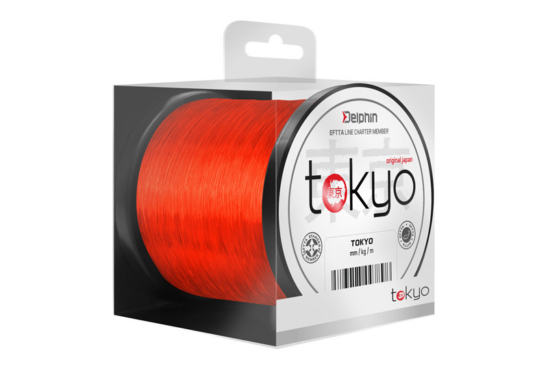 Image of Delphin Tokyo Orange 1100m 0,33mm 18lb bojlis-feederes zsinór (101000205)