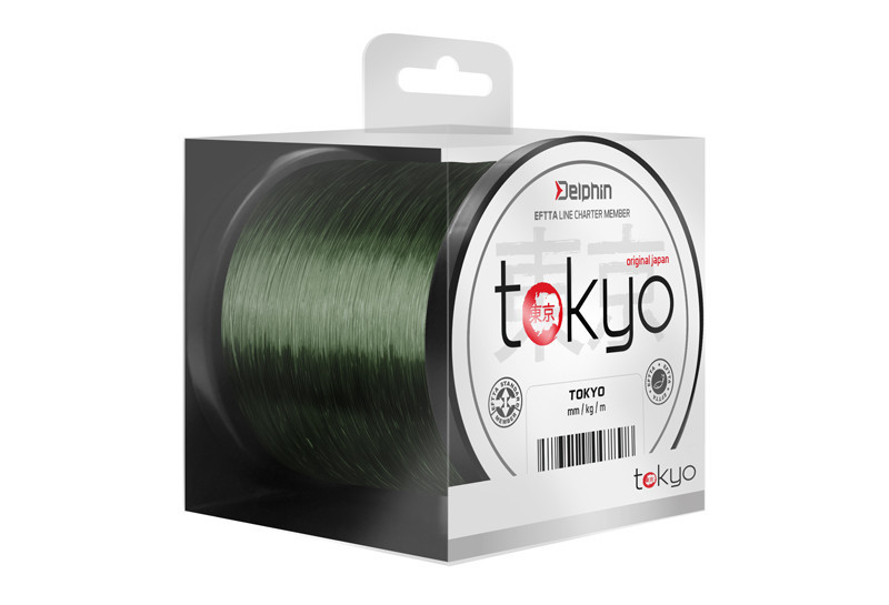 Image of Delphin Tokyo Green 1200m 0,309mm 16lbs 7,3kg bojlis-feederes zsinór (101000224)