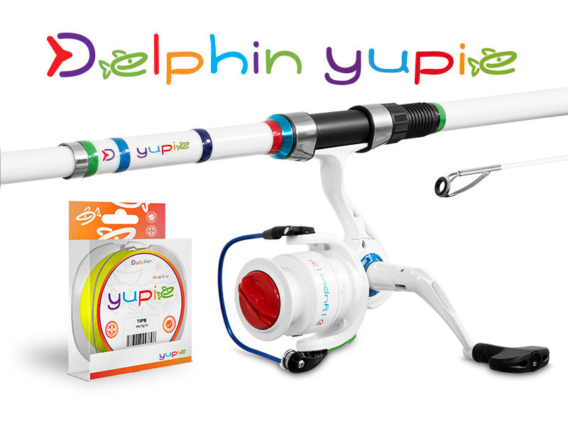 Image of Delphin YUPIE horgász szett gyerekeknek 180cm 3T 0,22mm (101004203)