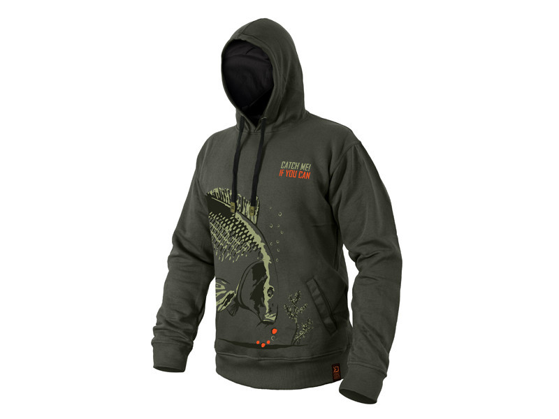 Image of Delphin Catch me CARP NX kapucnis pulóver SMALL (101004888)