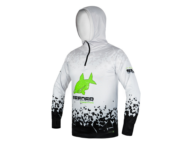 Image of Delphin UV Armor 50+ Kapucnis hosszúujjú póló Reaxe Large (101005499)