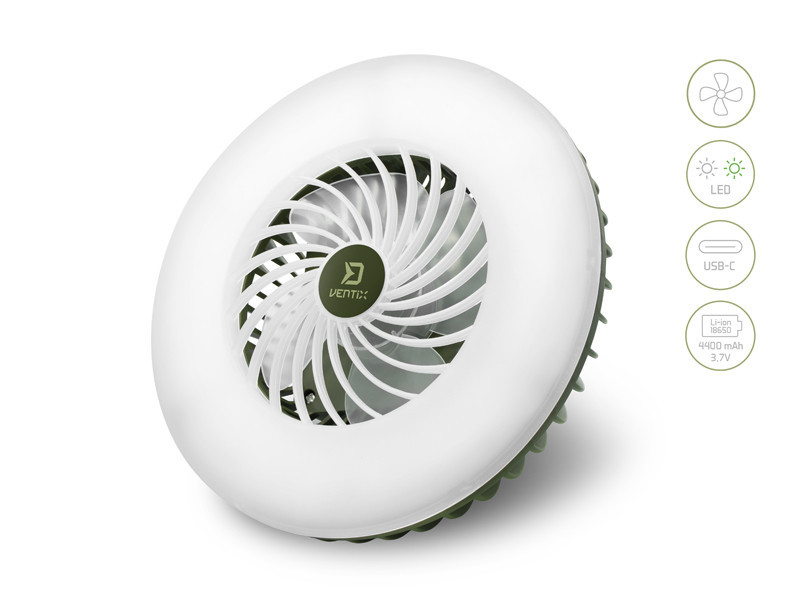 Image of Delphin Ventix ventilátor világítással 4400 mAh (101005978)