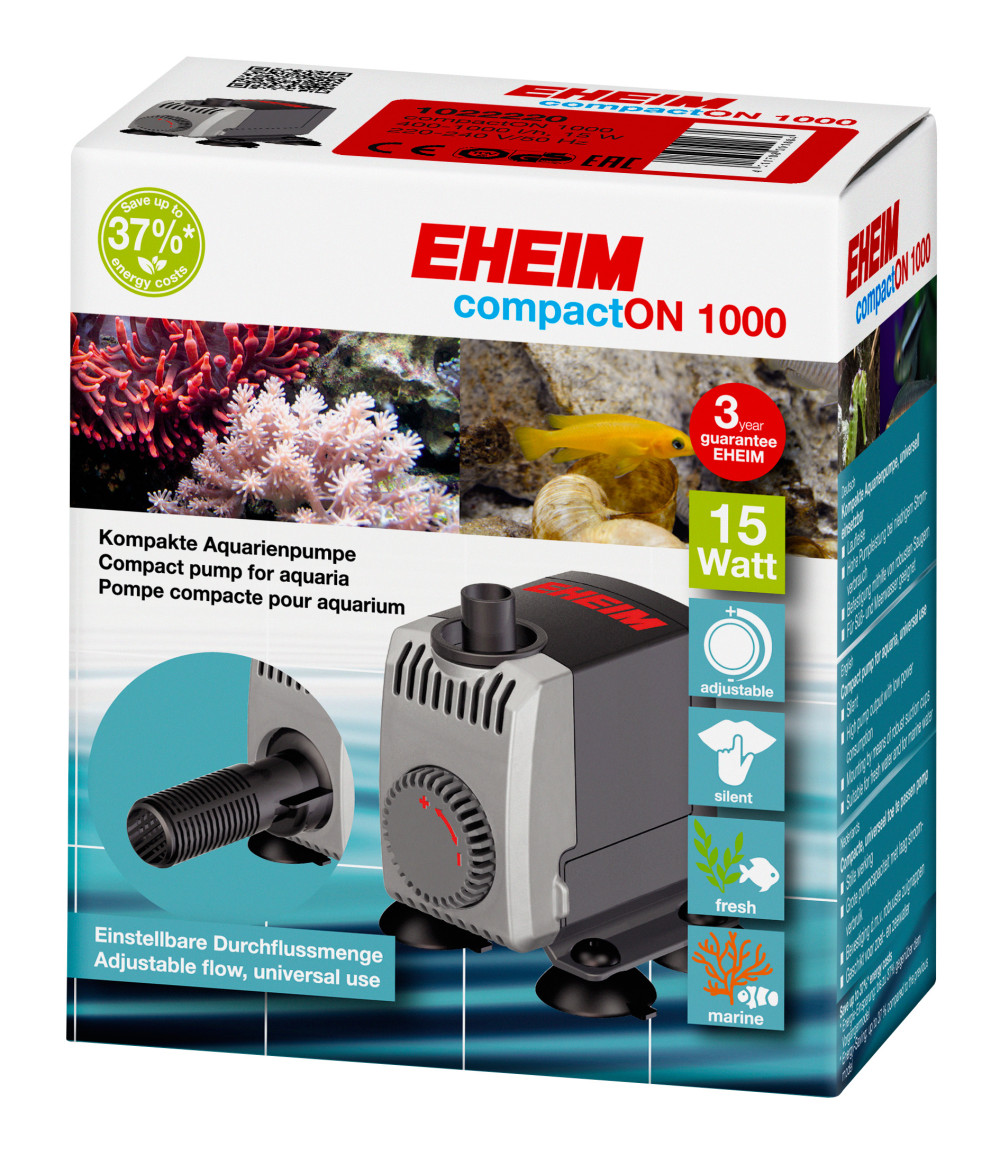 Image of Eheim Compacton 1000 szivattyú vízpumpa 400-1000l/h (szökőkút, csobogó ) (1022220)