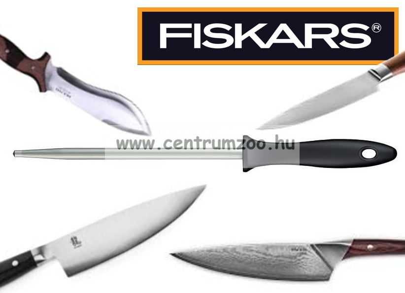 Image of Fiskars Essential Knife Sharpener Késélező Fenőacél (1023781 200624)