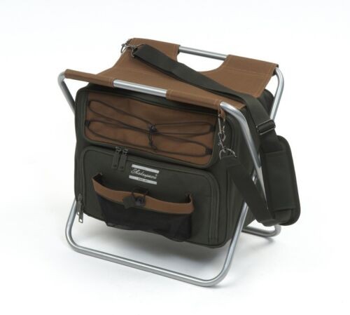 Image of Shakespeare Folding Stool With Cooler Bag - hátizsákos horgászszék hűtőtáskával (1154484)