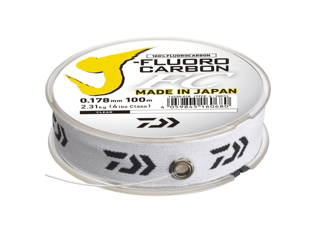 Image of Daiwa J-Fluorocarbon Clearwater Fluorocarbon előkezsinór 0,200mm 100m (12220-020)