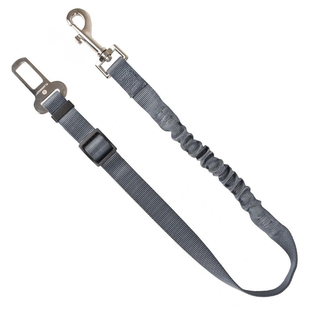 Image of Flamingo Safety Leash rugalmas autós biztonsági öv karabínerrel 52-65cm (140844)