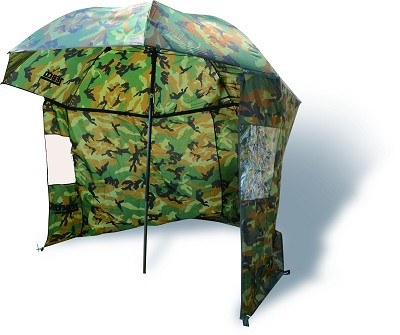 Image of Ernyő - Zebco Nylon Camou Storm Umbrella sátras ernyő 2,2m (9974253)