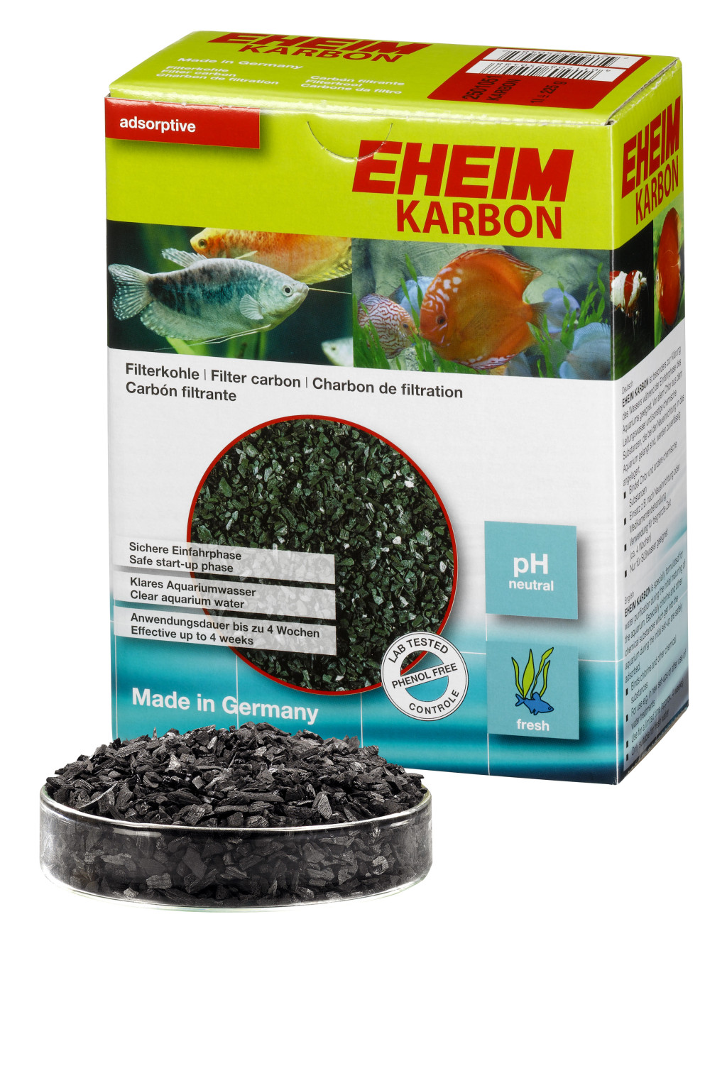 Image of Eheim Karbon 2l aktív szén szűrőanyag édesvízhez tasakos 450g (2501451)