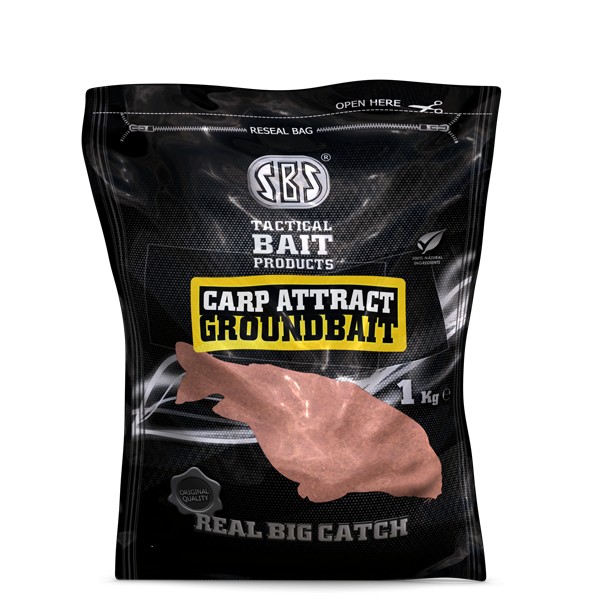 Image of Sbs Carp Attract Groundbait etetőanyag 1kg Squiddy (Tintahal) (27901)