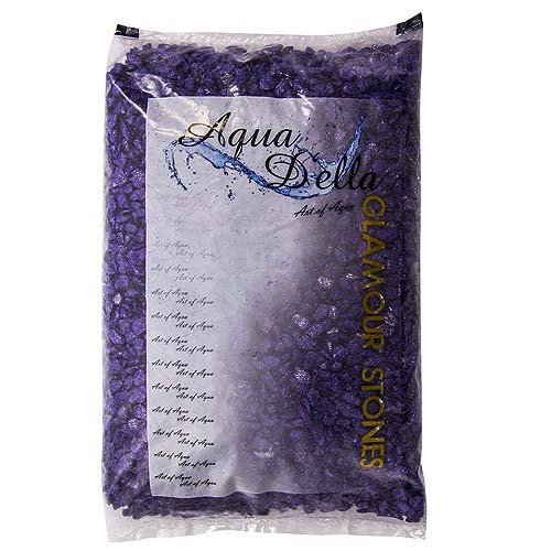 Image of EBI AQUA DELLA Glamour Stone 6/9mm 2kg URBAN-PURPLE -Színes kavics (59420553)