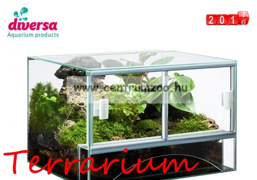 Image of Diversa Reptil terrárium 60x30x40 cm (603040)