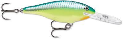 Image of Rapala SR08 Shad Rap 8cm 9g wobbler - CRSD (6148225)