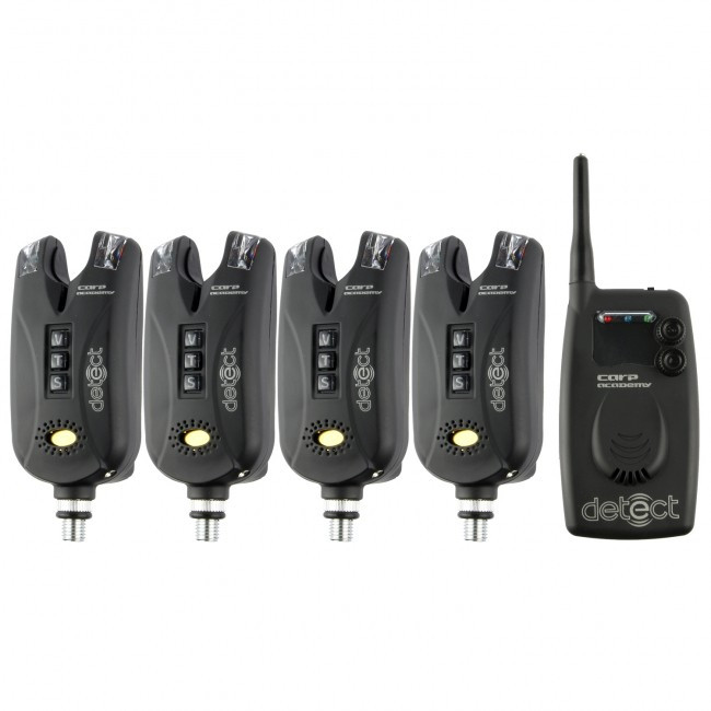 Image of Carp Academy Bite Alarm Set Detect 4+1 (6320-004) elektromos kapásjelző szett