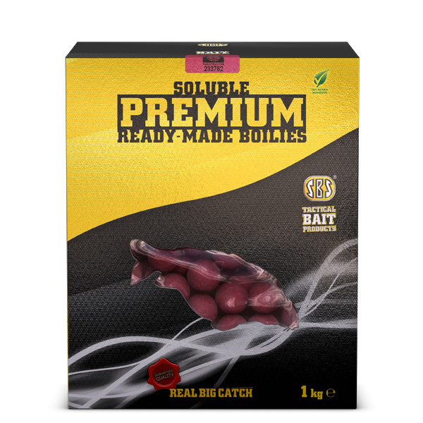 Image of Sbs Premium Ready-Made Boilies 1kg Ace Lobworm csaliféreg 20mm (67107)