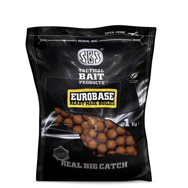 Image of Sbs Eurobase Ready-Made Boilies 20mm 1kg- Frankfurter Sausage (Frankfurti Kolbászos) (70001)