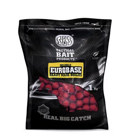 Image of Sbs Soluble Eurobase Ready-Made Boilies 20mm oldódó 1kg- Krill (Rák) (70032)
