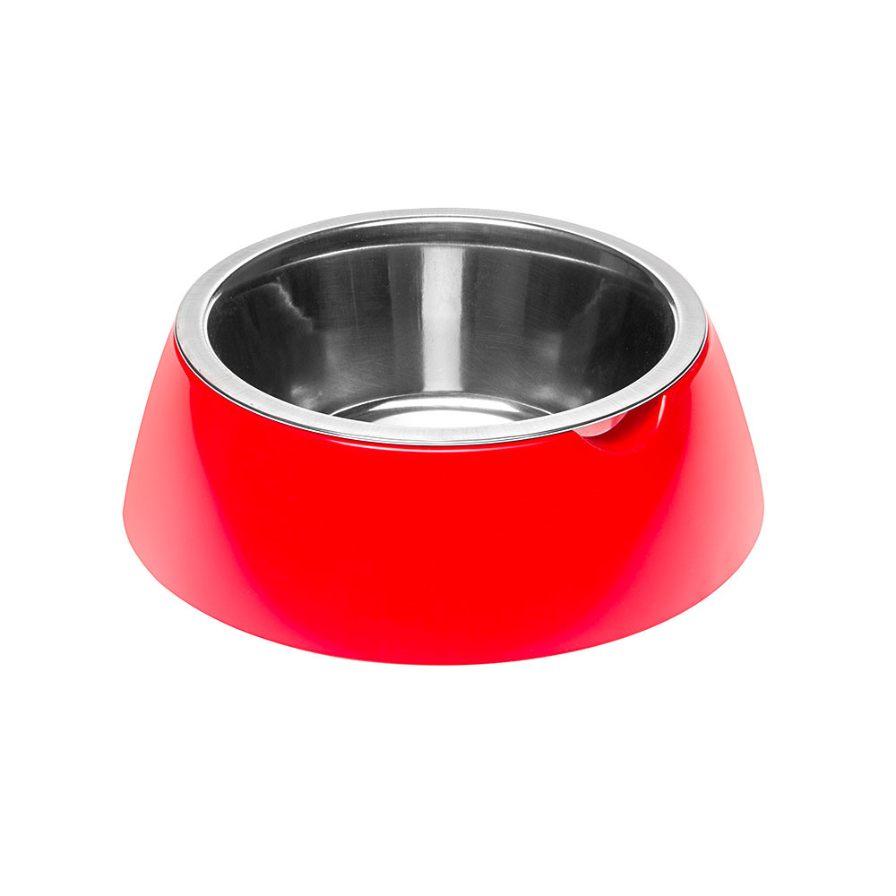 Image of Ferplast Jolie Bowl 0,5L Small Fém Betétes Tál (70982022) Red
