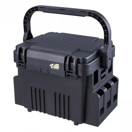 Image of Meiho Bucket Mouth Bm-5000 Japan - Prémium horgászláda 44x29x29cm (712705) Fekete
