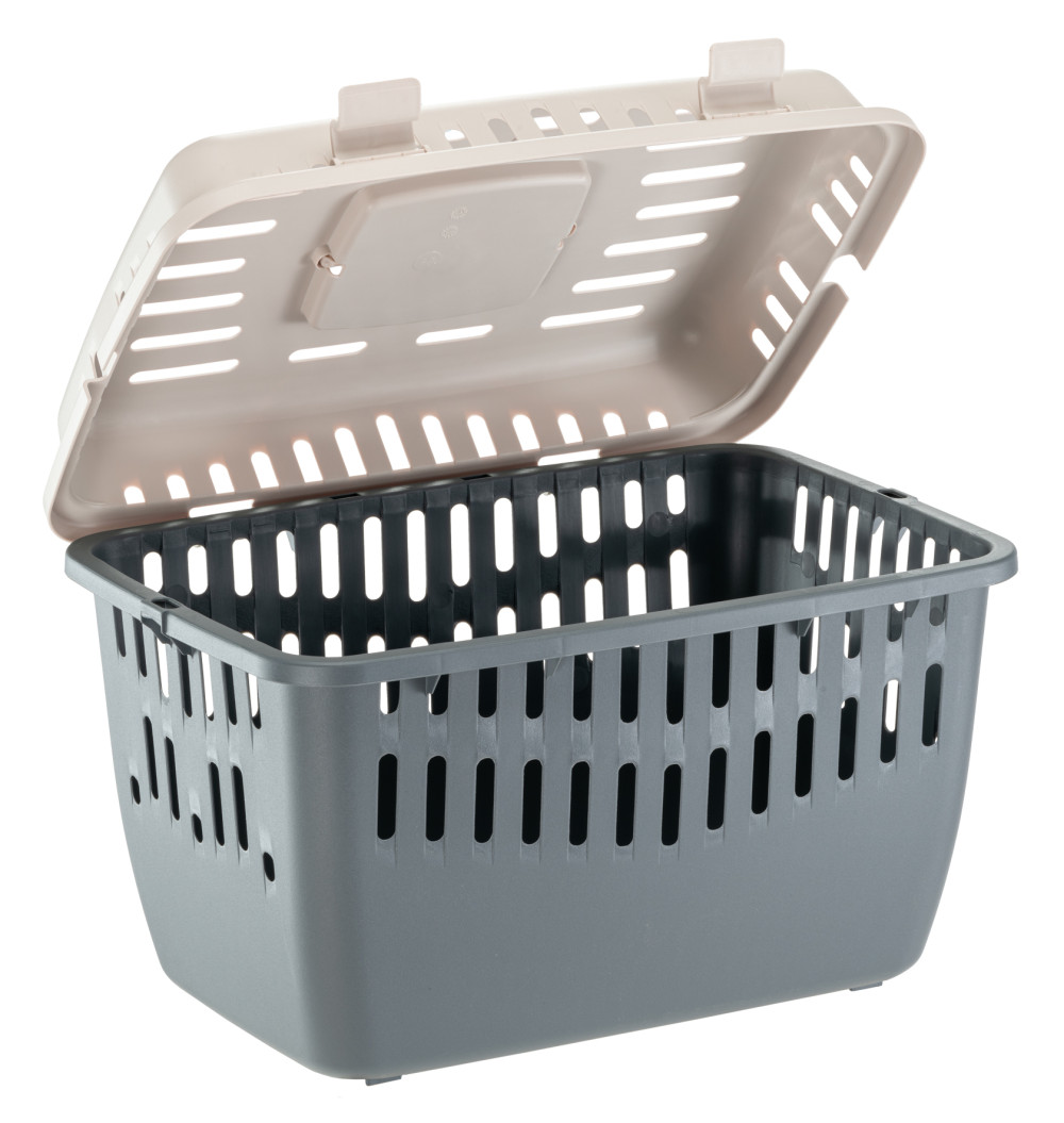 Image of Ferplast Binny 1 Grey Small kisállat szállító 43,5x29,5x29cm (73006299)