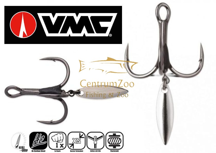 Image of Vmc 7548Bd Bladed Hybrid Háromágú Horog Pengével 2Db - Több Méret