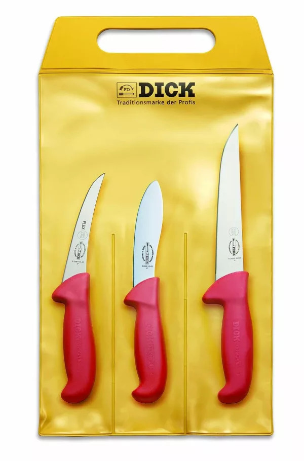 Image of Dick Ergogrip Hunter Knife Set - profi vadász késkészlet 3 részes (82556100)