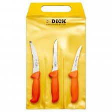 Image of Dick Ergogrip Hunter Knife Set - profi vadász késkészlet 3 részes (825562000)