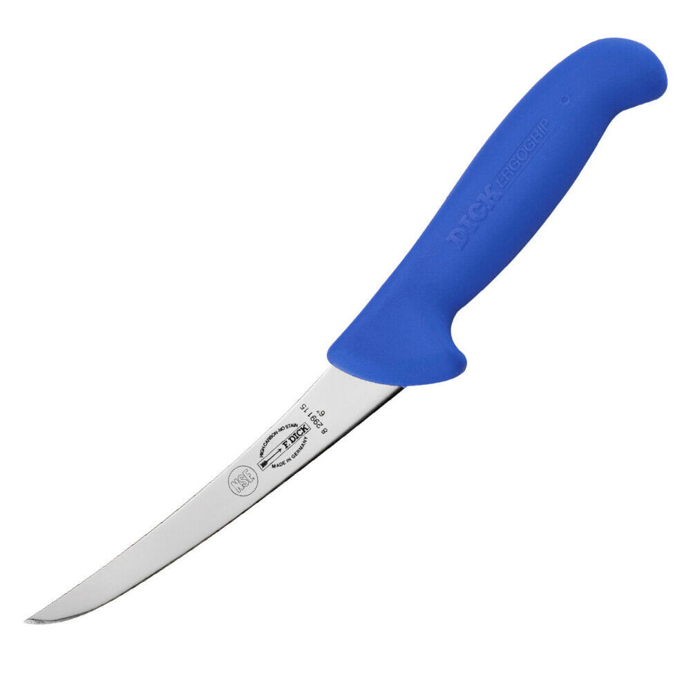 Image of Dick Ergogrip Boning Knife - Kék csontozókés 13cm merev pengével (8299113-1)