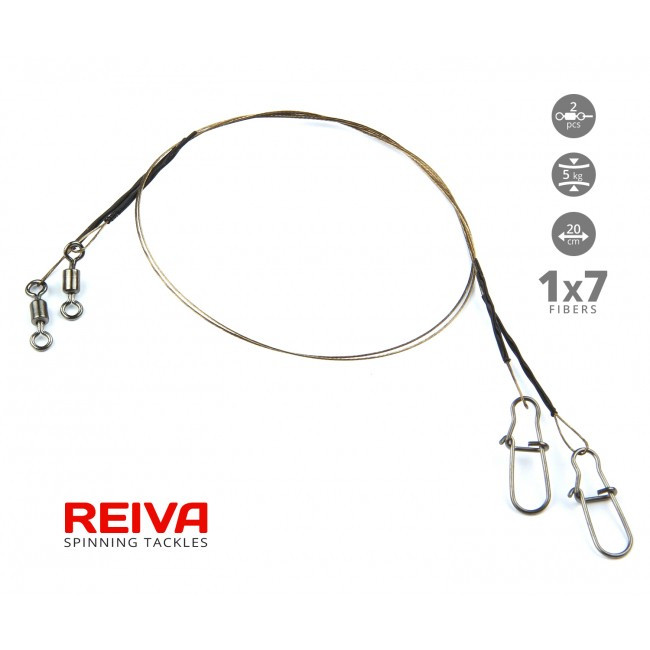 Image of Reiva Wolfram rablózó előke 1x7 5kg 20cm 2db (8521-020)