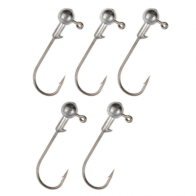 Image of Nevis Master Twister Jig Heads 7g size 4/0 - 5db Jigfejes horog (8560-740) Natur
