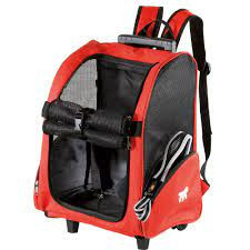 Image of Ferplast Trolley Red Kerekes szállító kocsi és hátizsák (85740099)