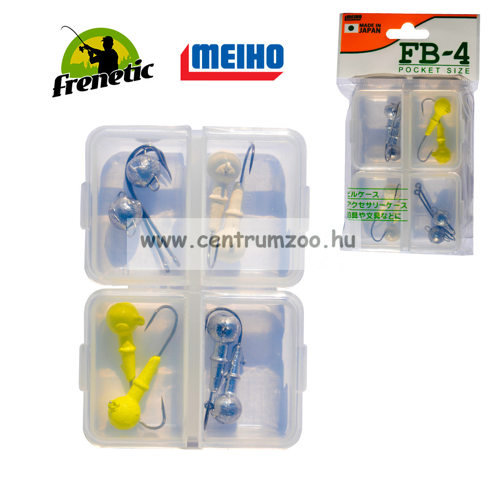 Image of Meiho Japan Fb-4 Twister Jig Heads - 10 Darabos Jig Készlet 7-8g (88 00105)