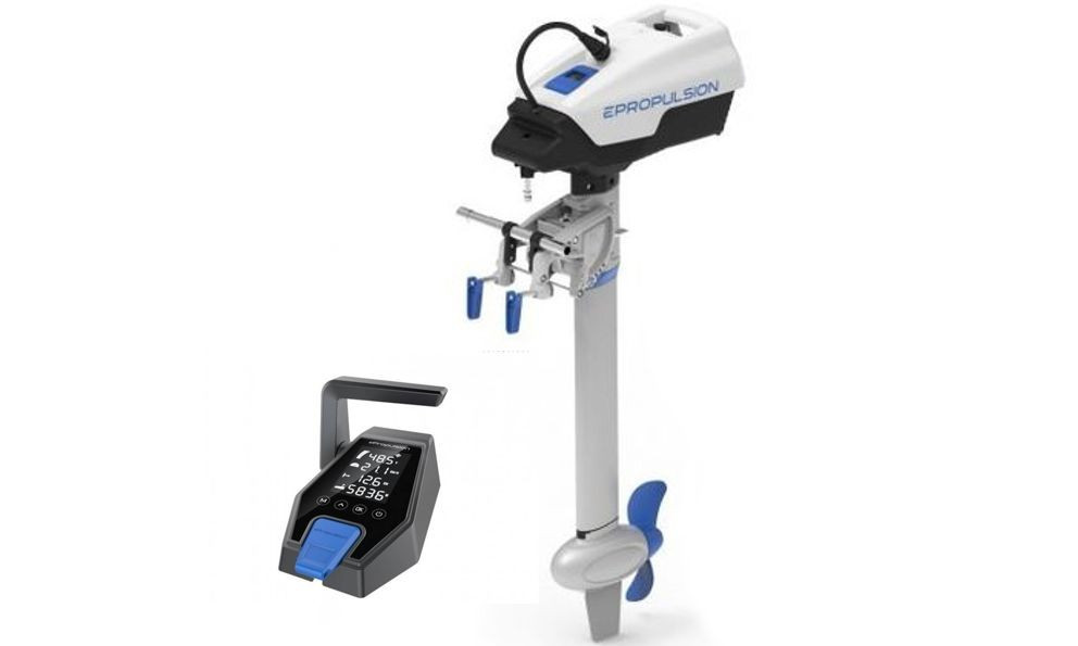 Image of Epropulsion Spirit 1.0 Evo Remote S Csónakmotor +25% 1276Wh 3LE rövid távkaros (901453)