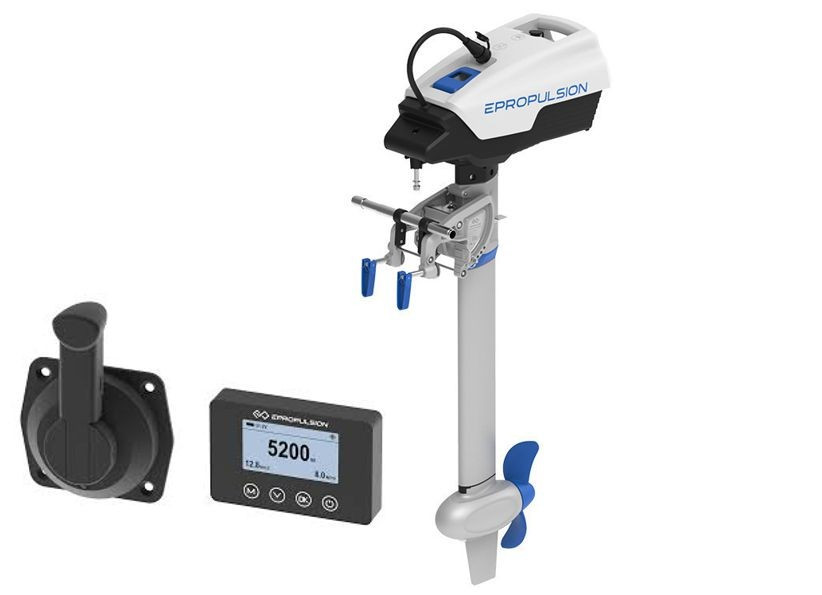 Image of Epropulsion Spirit 1.0 Evo Remote L csónakmotor +25% 1276Wh 3LE hosszú oldaltávkaros (901457)