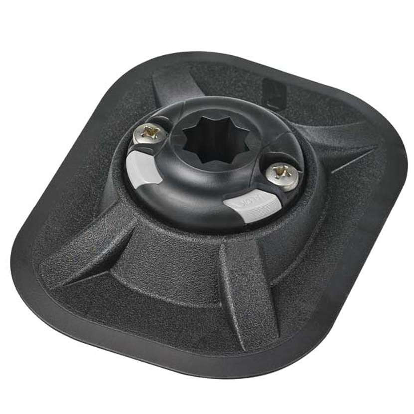 Image of Railblaza RibPort Base with 3M Backing Black ragasztható rögzítő adapter fekete (03-4064-11 915018)