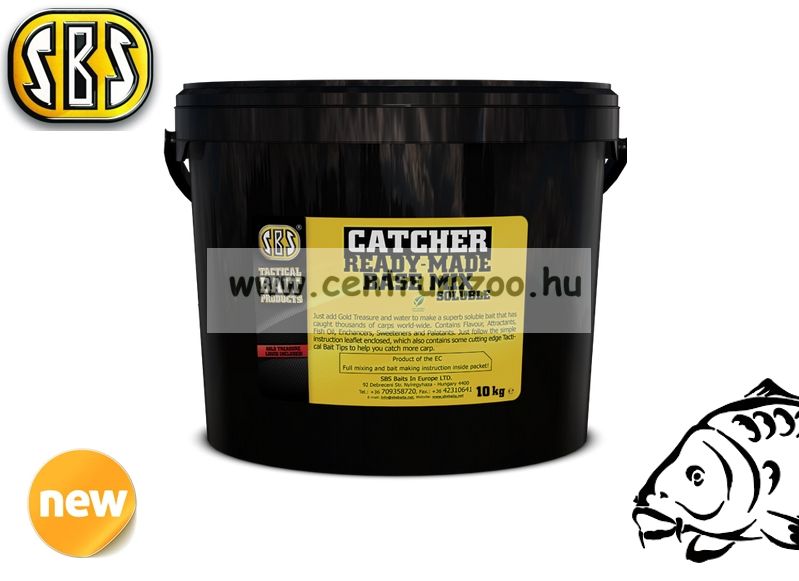 Image of Sbs Soluble-Oldódó Catcher Ready-Made Boilie Mix 10 Kg (99565)