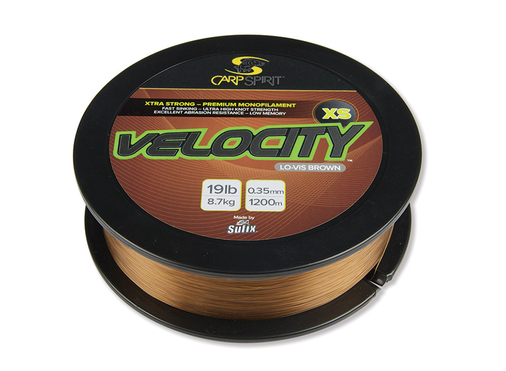 Image of Carp Spirit Velocity Xs Lo-Vis-Green 1200m főzsinór 0,25mm 5,0kg (ACS470034)